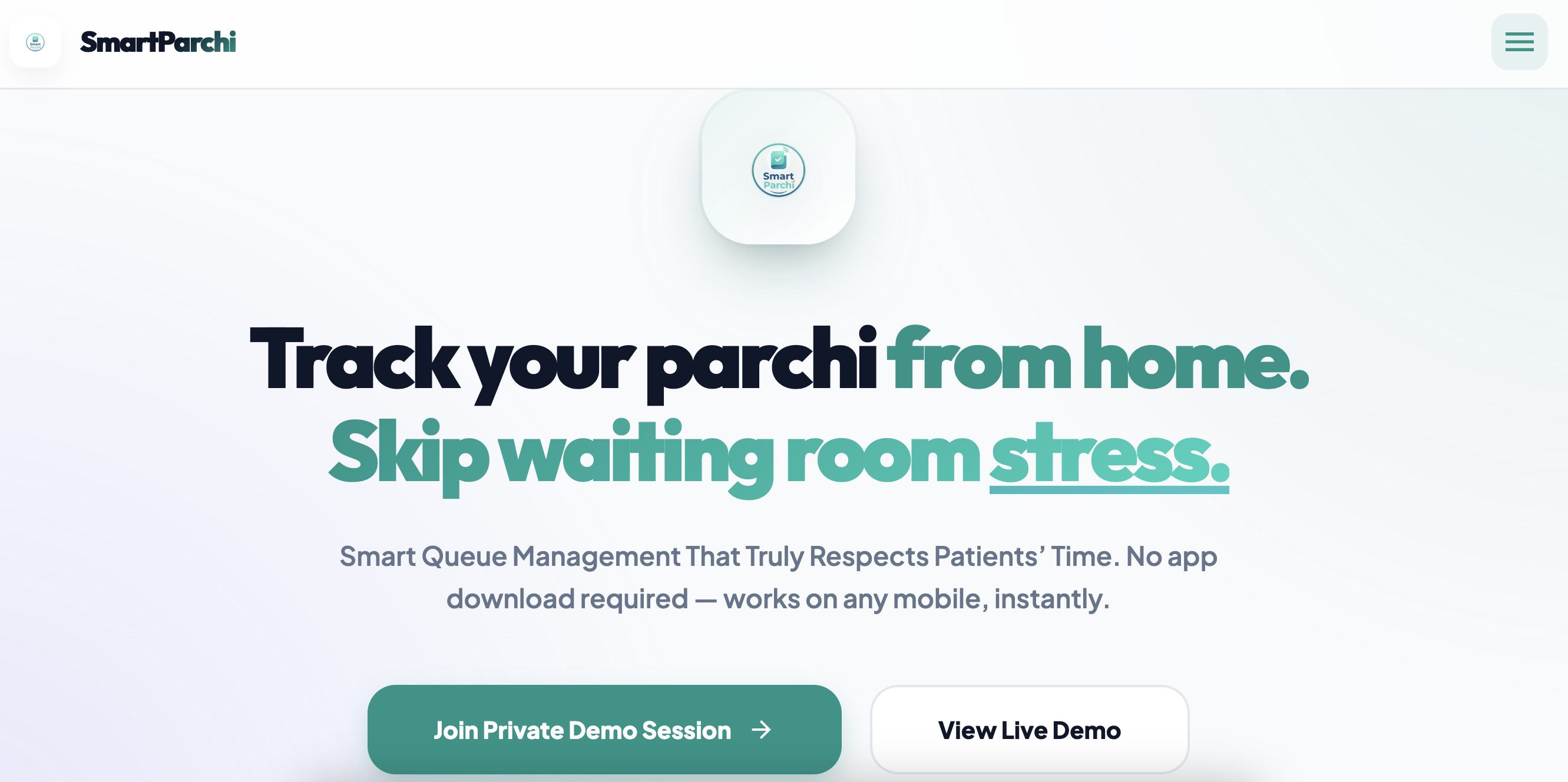 SmartParchi Clinic Queue System